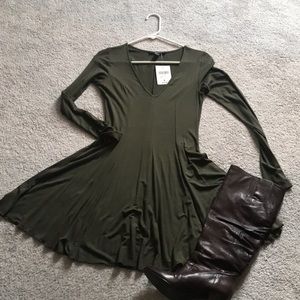 Green dress